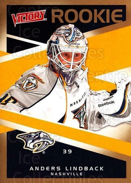2010-11 UD Victory Gold #320 Anders Lindback - Image 1 of 1