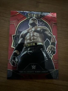 2023 Panini Select WWE #96 “The All Mighty” Bobby Lashley Red Prizm 12/175    - Picture 1 of 2