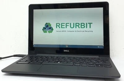 Dell Chromebook 11 Laptop - Celeron 2955U @ 1.40GHz - 4GB RAM - 11.6" - 16GB ... - Image 1 of 4