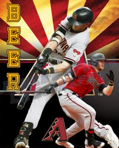 Arizona Diamondbacks Lithograph print of  Seth Beer 2022  - Picture 1 of 1