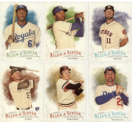 2016 Topps Allen and Ginter Baseball - Base Set Cards - Pick From Card #'s 1-200 - Image 1 of 1