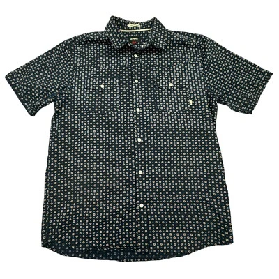 Рубашка мужская Altamont XL разного покроя из другой ткани хлопковый воротник на пуговицах - Изображение 1 из 4