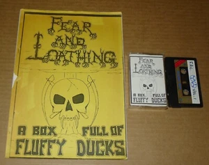 FEAR AND LOATHING adelaide 1986 cassette FLUFFY DUCKS kbd PUNK zine EL CRAPPO oz - Imagen 1 de 11