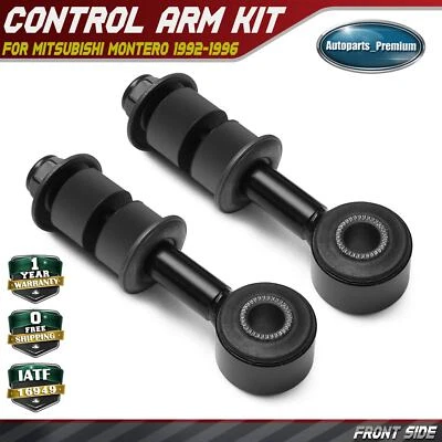 2Pcs Front Suspension Stabilizer Bar Link Kit for Mitsubishi Montero 1992-1996 - Image 1 of 4