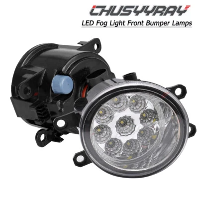 Luces antiniebla de 2 piezas luces de parachoques de conducción izquierda y derecha para Lexus LX570 2008-2013 Foto 1 de 4