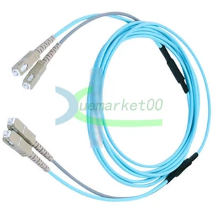 30m Panzerkabel SC-SC UPC MM 10G OM3 50/125 Duplex LWL Patchkabel - Bild 1 von 7
