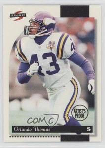 1996 Score Artist's Proof Orlando Thomas #146