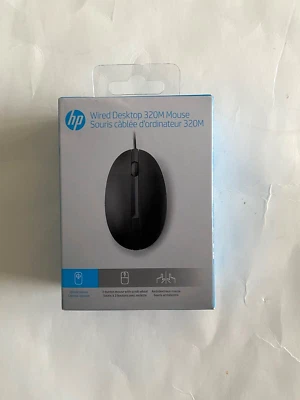 **NEW** HP Wired Desktop 320M Mouse. - Image 1 of 2
