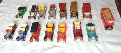 Lot Matchbox Models of yesteryear voitures des années 1910 - Bon état - Photo 1/4