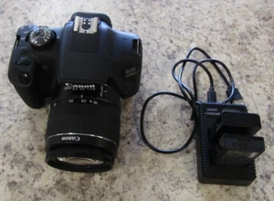 Canon EOS 2000D 24.1MP DSLR Camera, EF-S 18-55mm f/3.5-5.6 III Lens + more - Picture 1 of 19