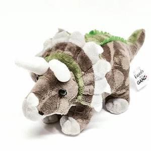 Ganz Small Triceratops Dinosaur 11" Plush Toy Stuffed Animal - Picture 1 of 5