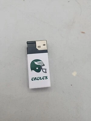 Encendedor vintage Philadelphia Eagles Winston Kelly verde años 80 90 ~ sin combustible, raro Foto 1 de 4