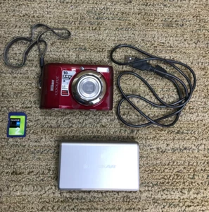 Nikon COOLPIX L20 / 10MP  3.6X ZOOM Digital Camera RED* - Picture 1 of 6