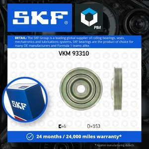Crankshaft Pulley fits VOLVO Belt SKF 30725177 30725269 30725601 30725882 New - Picture 1 of 2