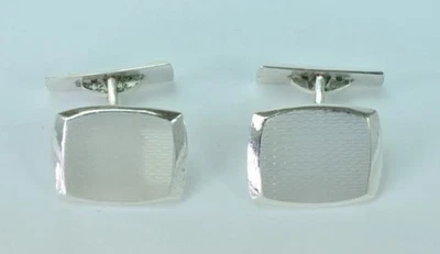 Manschettenknöpfe aus 835 Silber silver cufflinks  Marke Rusch Herren . - Bild 1 von 4