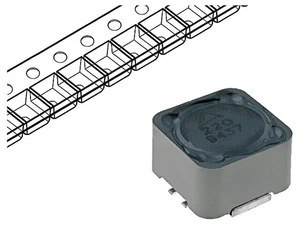 B82477G4104M Choke: Wire SMD 100uH 1.7A 165mΩ ±20% 12.8x12.8x8mm EPCOS - Picture 1 of 1