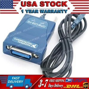 US Free TAX NEW National Instruments GPIB-USB-HS GPIBUSBHS GPIB Instrument - Picture 1 of 4