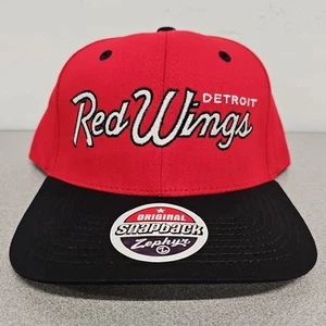Detroit Red Wings NHL Hockey Zephyr Original Adjustable Snapback Hat Cap New - Picture 1 of 9