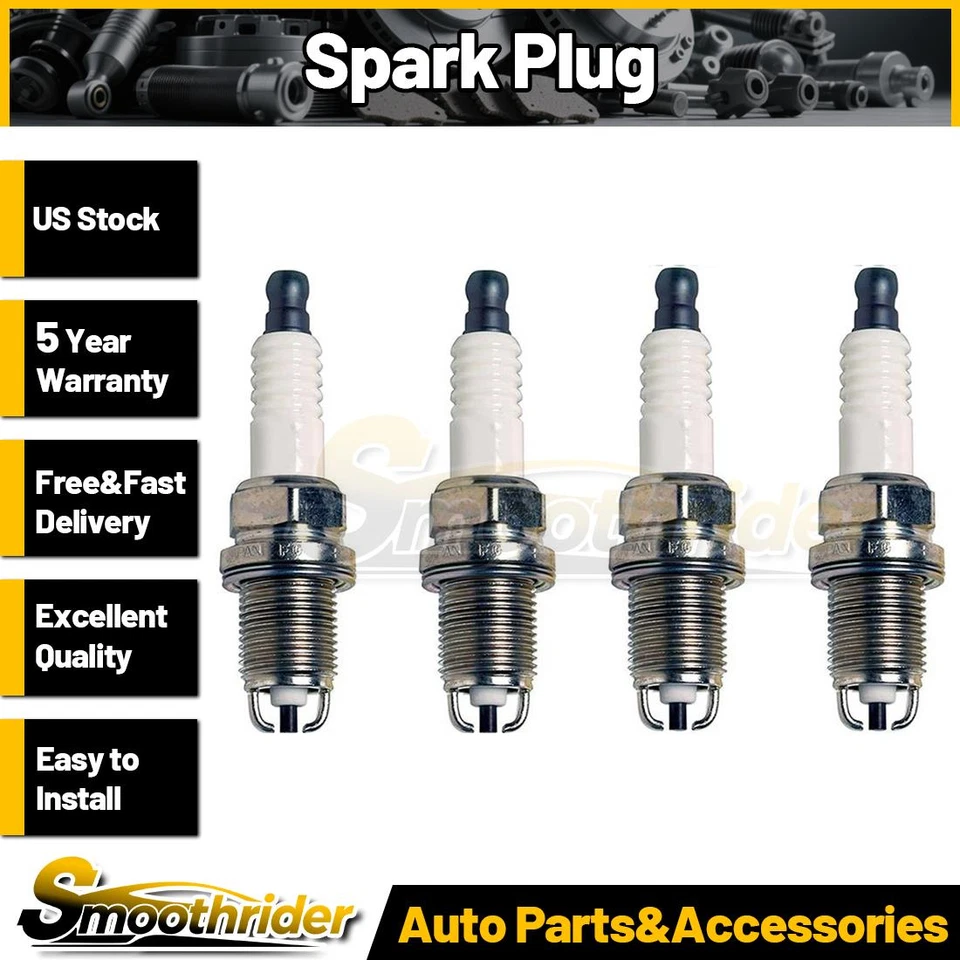DENSO Auto Parts 4pcs Spark Plug For Toyota Corolla 1998-1999 - Image 1 of 2