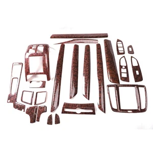 For Volvo S90 2016-2020 2021 Wood Grain Look Interior Full Kit Decor Cover Trims - Imagen 1 de 12