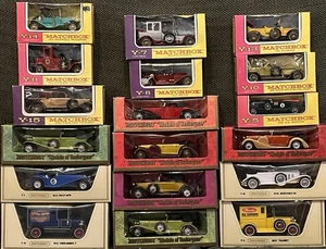 Matchbox Modelos De Colección Antaño - Lote De Trabajo De 18 (Lote 2) - Imagen 1 de 1