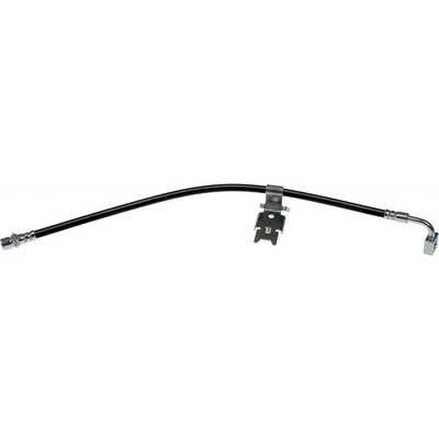 For Dodge Magnum 2005-2008 Brake Hydraulic Hose | EPDM Rubber Black Banjo End 1 - Image 1 of 4