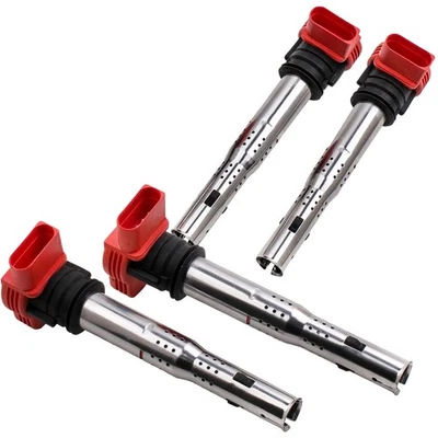 4pcs 06E905115E For Audi A4 A5 VW Jetta Q5 Touareg Skoda Ignition Coil Pack 2.0 - Image 1 of 4
