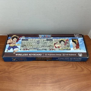 Culturefly Anime Sanji Wireless Ergonomic Full Designed One Piece Keyboard Luffy - Picture 1 of 8