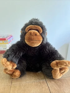 Gorilla Scimmia Scimmia Simply Soft Collezione Chiglia Giocattoli 15” Seduta Alta Peluche Giocattolo - Foto 1 di 8