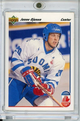 1991-92 Upper Deck #25 Janne Ojanen - Image 1 of 2