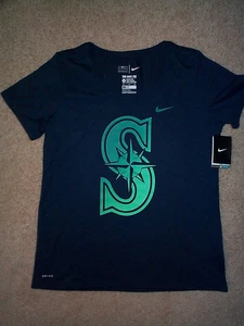 ($30) NIKE Seattle Mariners mlb Baseball Jersey Shirt Adult WOMENS/WOMEN'S (xl) - Picture 1 of 5