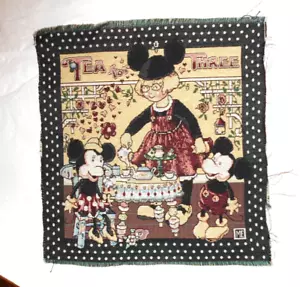 Large OOP Mary Engelbreit "Tea for Three" Tapestry Pillow Cover or Tote Front - Picture 1 of 3