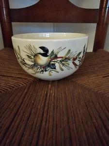 Lenox Winter Greetings Serving, Mixing Bowl 6" - Picture 1 of 4