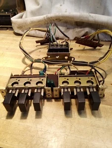 Akai 250D Tape Speed Tape Track Selector Switches  - Picture 1 of 2