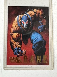 1995 Skybox DC Batman Master Series VILLAINS INSERT BANE 9 CARD SINGLE NEAR MINT - Picture 1 of 2