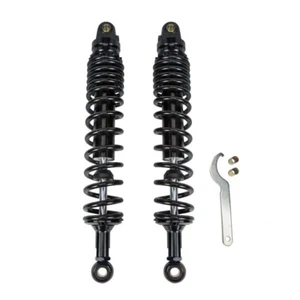 1 par amortiguador de motocicleta ajustable de 400 mm/15,75" se adapta a Honda Kawasaki - Imagen 1 de 12