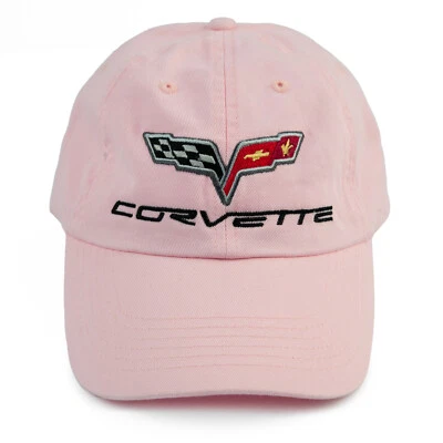Gorra Chevrolet Corvette C6 algodón sarga rosa - 2005 - 2013 - ENVIADA EN CAJA Foto 1 de 4