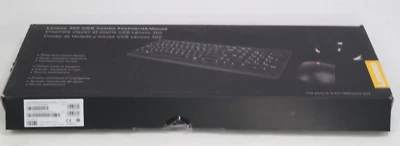 Lenovo 300 USB Combo Keyboard & Mouse - US English - Image 1 of 2