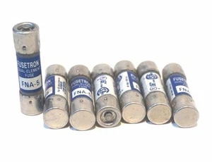 7 NEW FUSETRON FNA-5 FUSES FNA5 - Picture 1 of 1