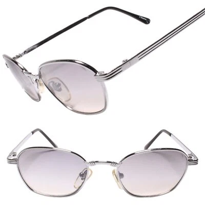 Óculos de Sol Retro Rewind Urban Classic Anos 90 Y2K Deadstock Vintage Quadrado Prata - Imagem 1 de 3