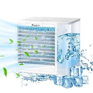 Portable Air Conditioner Fan, 3 in 1 Personal Air Cooler and Humidifier - Picture 1 of 3