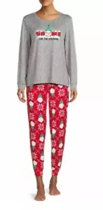 Secret Treasures Ladies Pajama Set “Gnome for the Holidays” Size Small (4-6) NWT - Picture 1 of 7