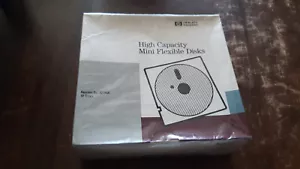 Hewlett Packard 10 Pk HP High Capacity Mini Flexible Floppy Disks 92190X New - Imagen 1 de 2