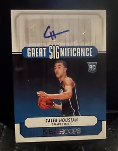 2022-23 NBA Hoops Caleb Houston RC AUTO Great SIGnificance #GS-CHT Rookie (RC) - Picture 1 of 2