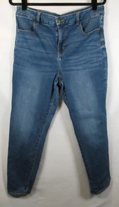 AE American Eagle Womens Jeans Hi Rise Curvy Medium Wash Size 16 Regular - Picture 1 of 8