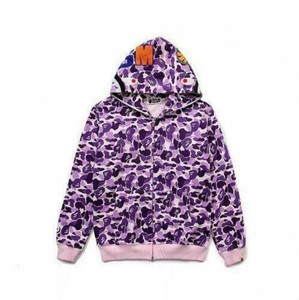 a bathing ape purple camo hoodie