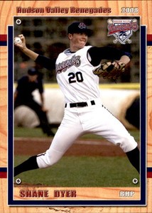 2008 Hudson Valley Renegades Grandstand #9 Shane Dyer Eaton Colorado CO Card