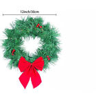 Christmas Polyester Car Wreath With Led Lights For Truck Holiday Suv Decoration