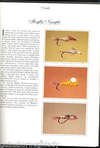 FISHING FLIES - ROBERT ATKINSON- ILLUSTRATED - NYMPHS-DRY FLIES - LURES - Imagen 1 de 3