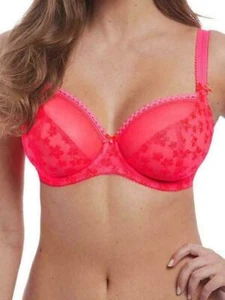 Freya Women's Unchained Padded Half Cup Balcony Underwire Size 28D AA5393 NWT - Picture 1 of 4